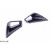 Ducati 848 1098 1198 Carbon Fiber Tail Cowl Air Vent Covers 100% Full Carbon