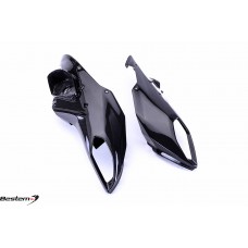 Ducati Multistrada 1200 Front Beak 2010 TO 2014 Carbon Fiber, Pair PLAIN